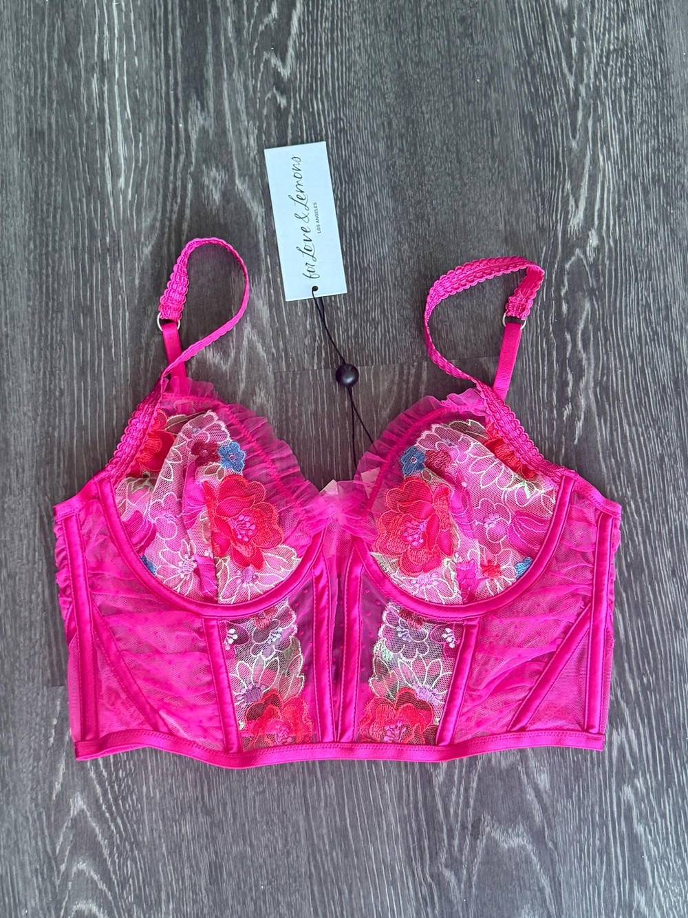 For Love and Lemons Bustier set